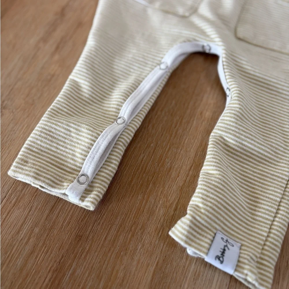 Yellow Striped Kids Romper (Bobby. G)